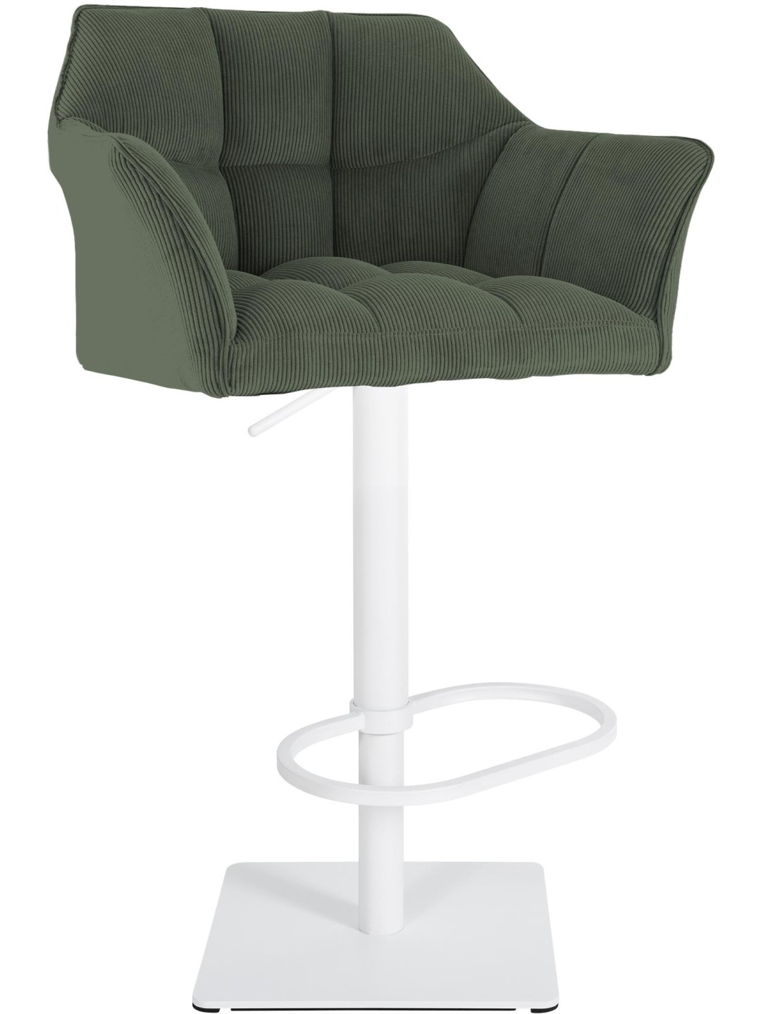 Tabouret de bar Damaso W Cord, vert