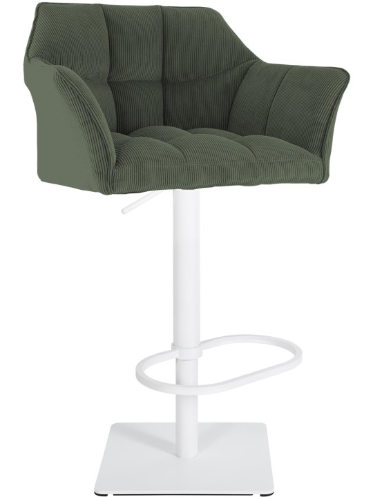 Tabouret de bar Damaso W Cord, vert
