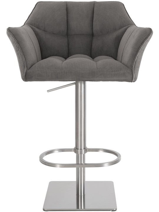 Tabouret de bar Damaso E Cord, taupe