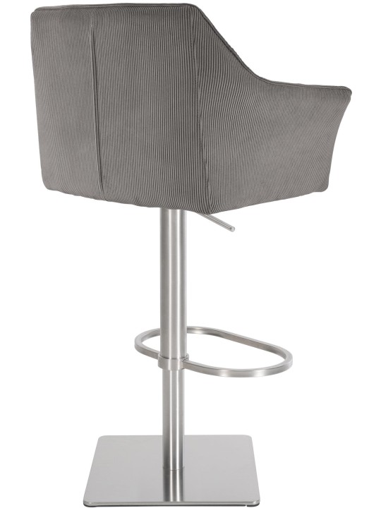 Tabouret de bar Damaso E Cord, taupe
