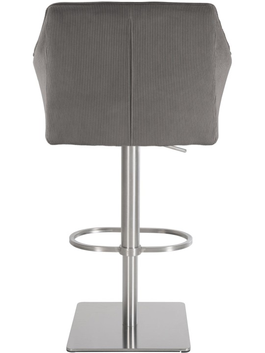 Tabouret de bar Damaso E Cord, taupe