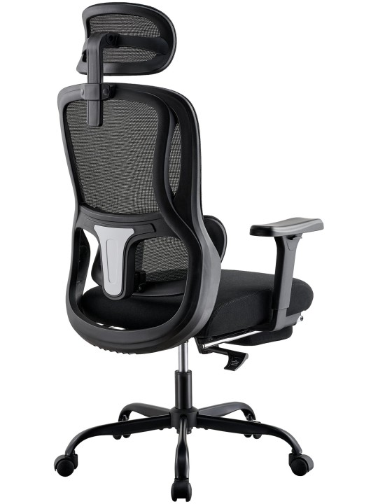 Chaise de bureau Mankato, noir