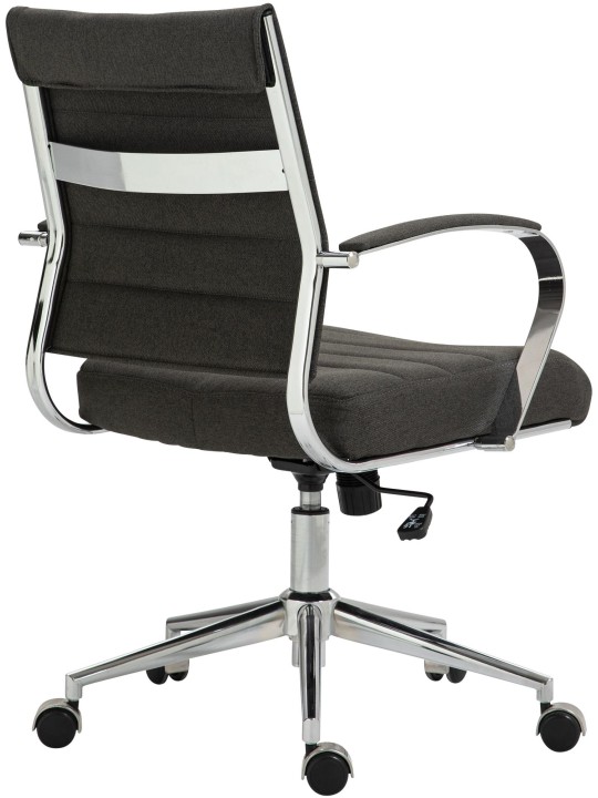 Chaise de bureau Oakland tissu, gris foncé Chaise de bureau Oakland tissu, gris foncé