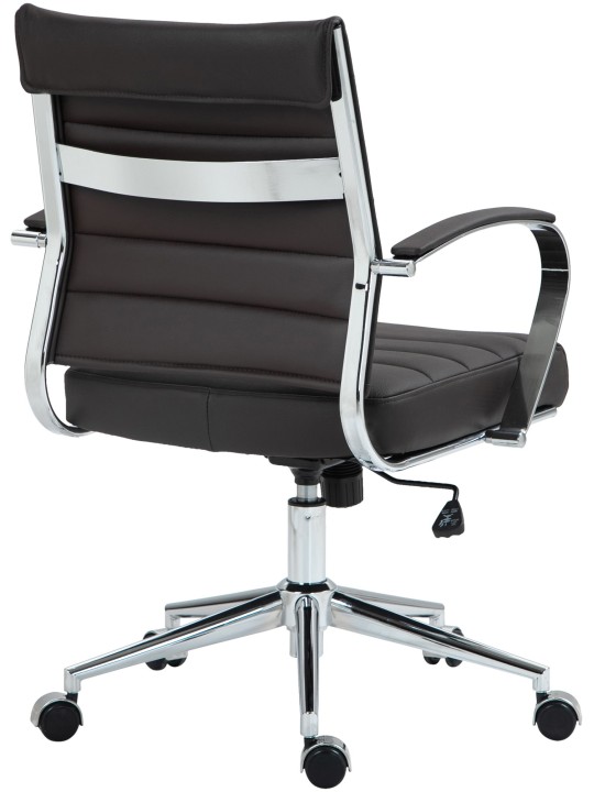 Chaise de bureau Oakland en cuir véritable, brun Chaise de bureau Oakland en cuir véritable, brun