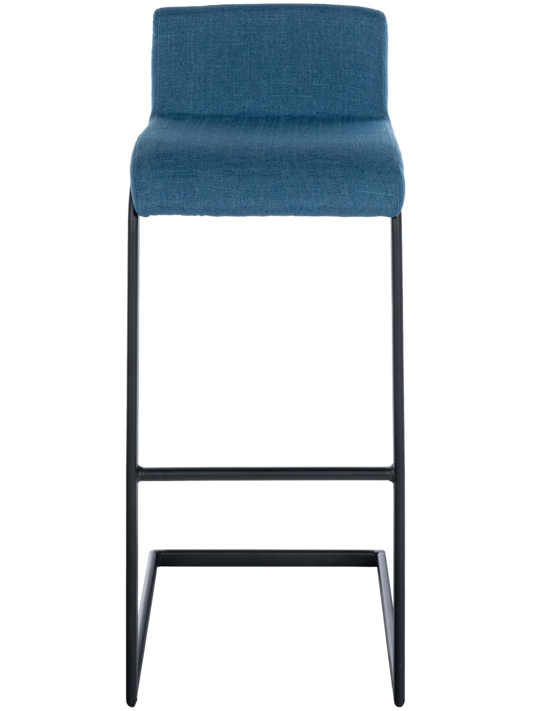 Lot de 2 tabourets de bar Newport B tissu, bleu