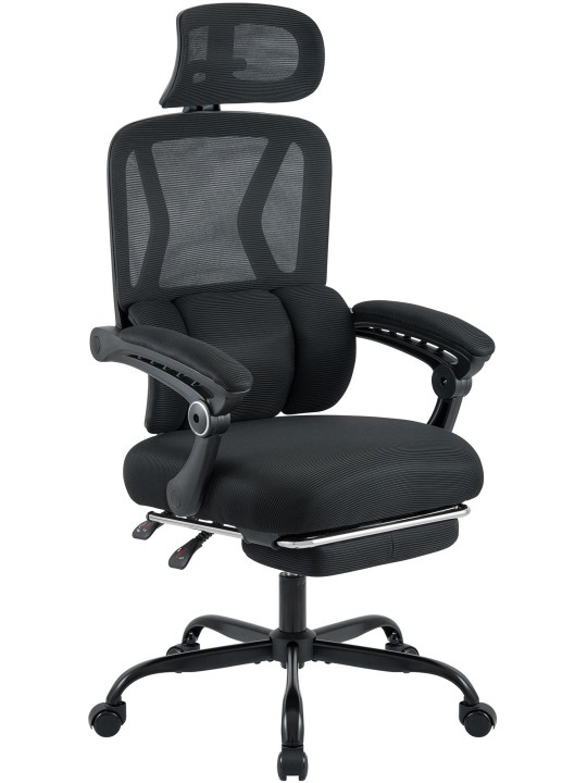 Chaise de bureau Liberton, noir