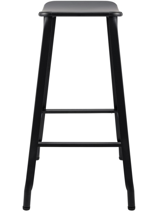 Tabouret de bar Pivoine, noir