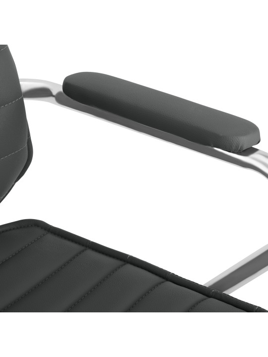 Chaise de bureau Rako, gris