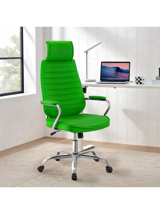Chaise de bureau Rako, vert