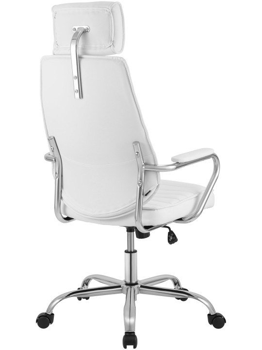 Chaise de bureau Rako, blanc