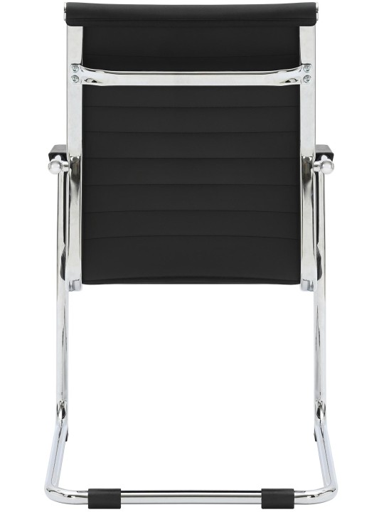 Chaise visiteur Hakon, noir