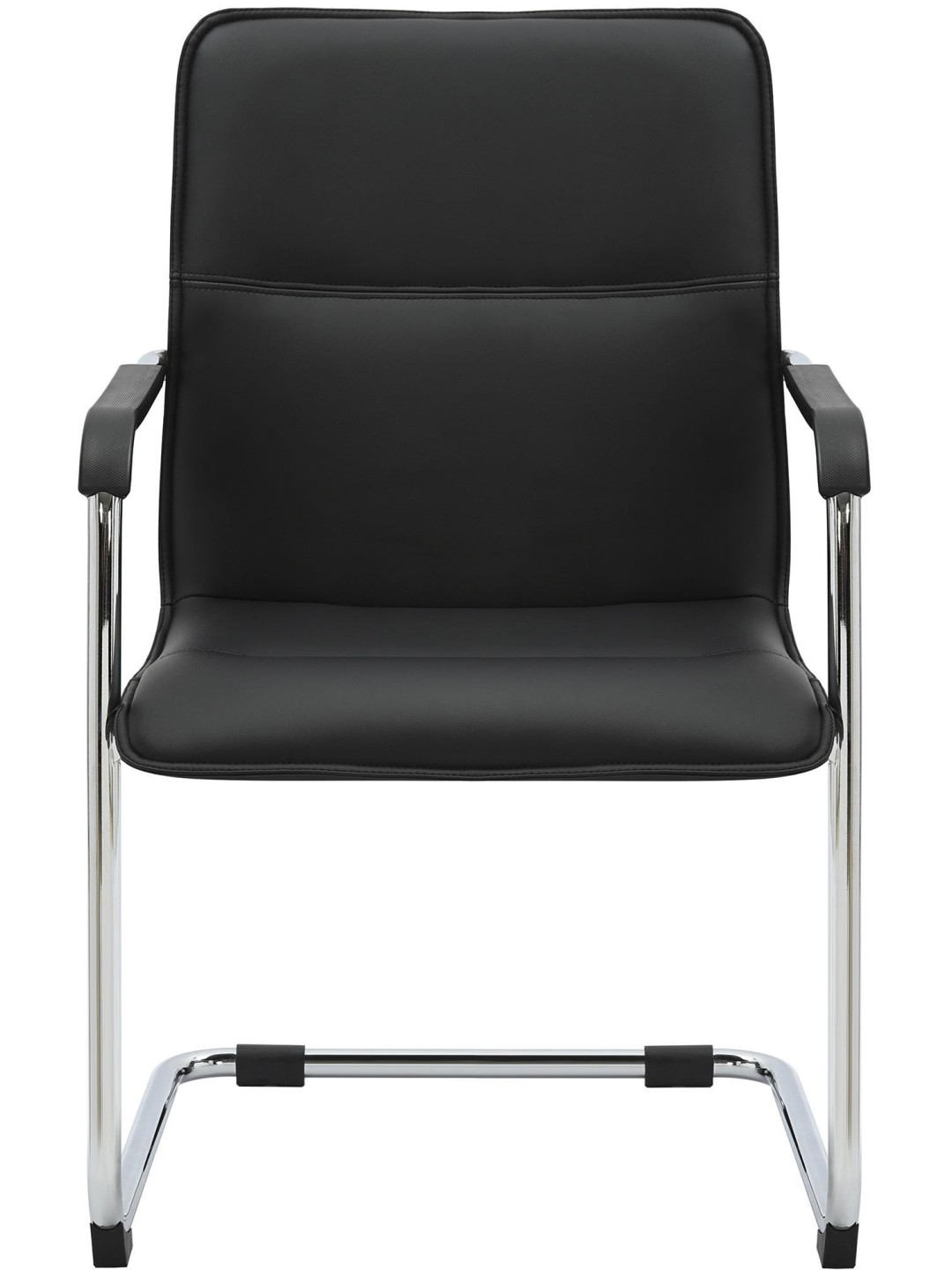 Chaise visiteur Seattle, noir
