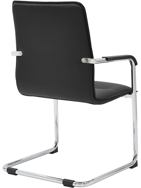 Chaise visiteur Seattle, noir