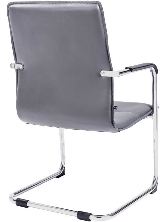 Chaise visiteur Seattle, gris