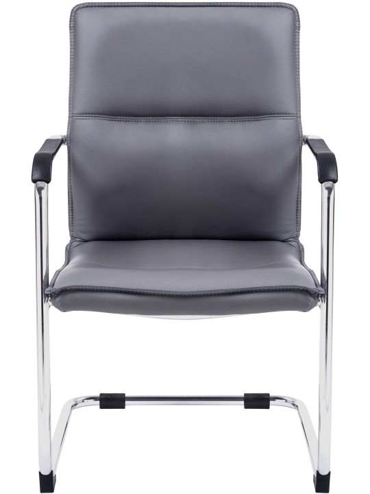 Chaise visiteur Seattle, gris