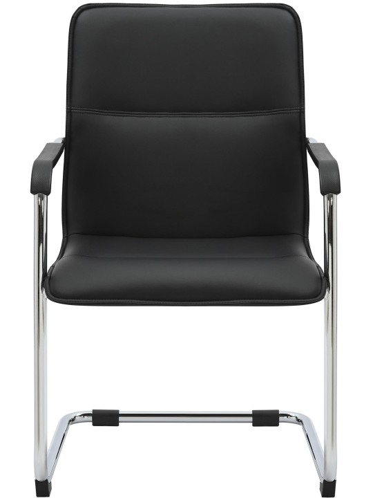 Lot de 2 chaises visiteurs Seattle, noir Lot de 2 chaises visiteurs Seattle, noir