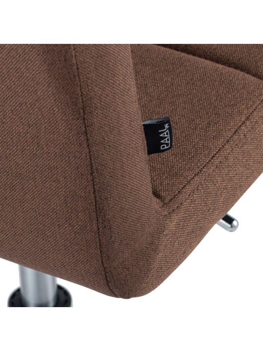 Chaise Ricky en tissu, brun Chaise Ricky en tissu, brun