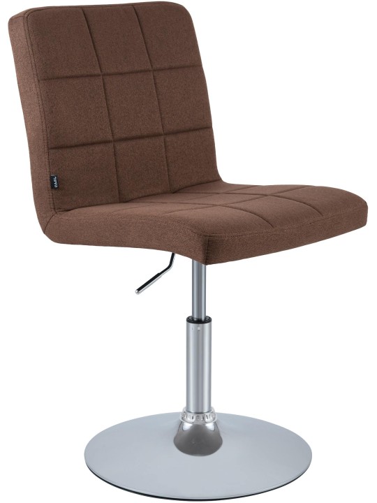 Chaise Ricky en tissu, brun Chaise Ricky en tissu, brun