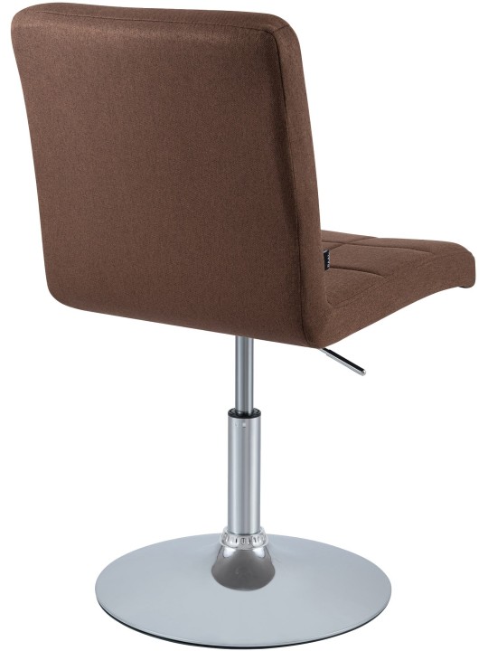 Chaise Ricky en tissu, brun Chaise Ricky en tissu, brun