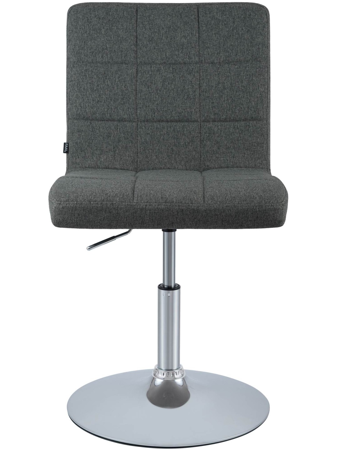 Chaise Ricky en tissu, gris foncé