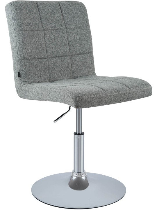 Chaise Ricky en tissu, gris