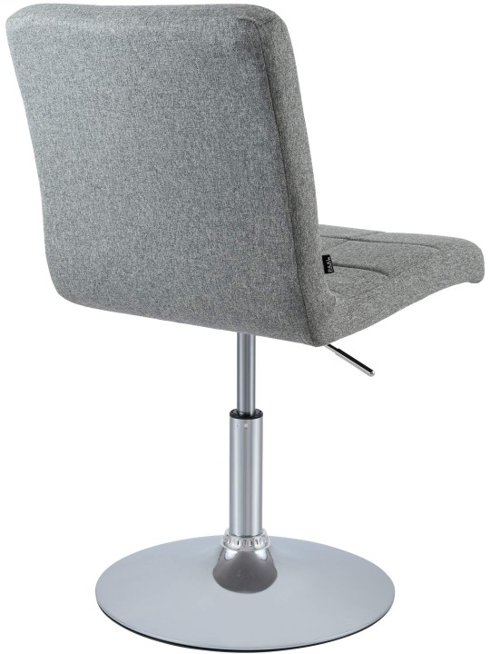 Chaise Ricky en tissu, gris
