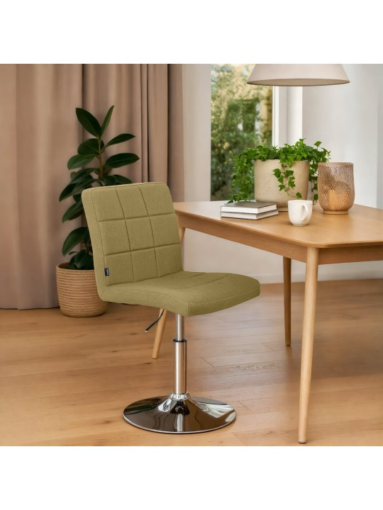 Chaise Ricky en tissu, vert Chaise Ricky en tissu, vert