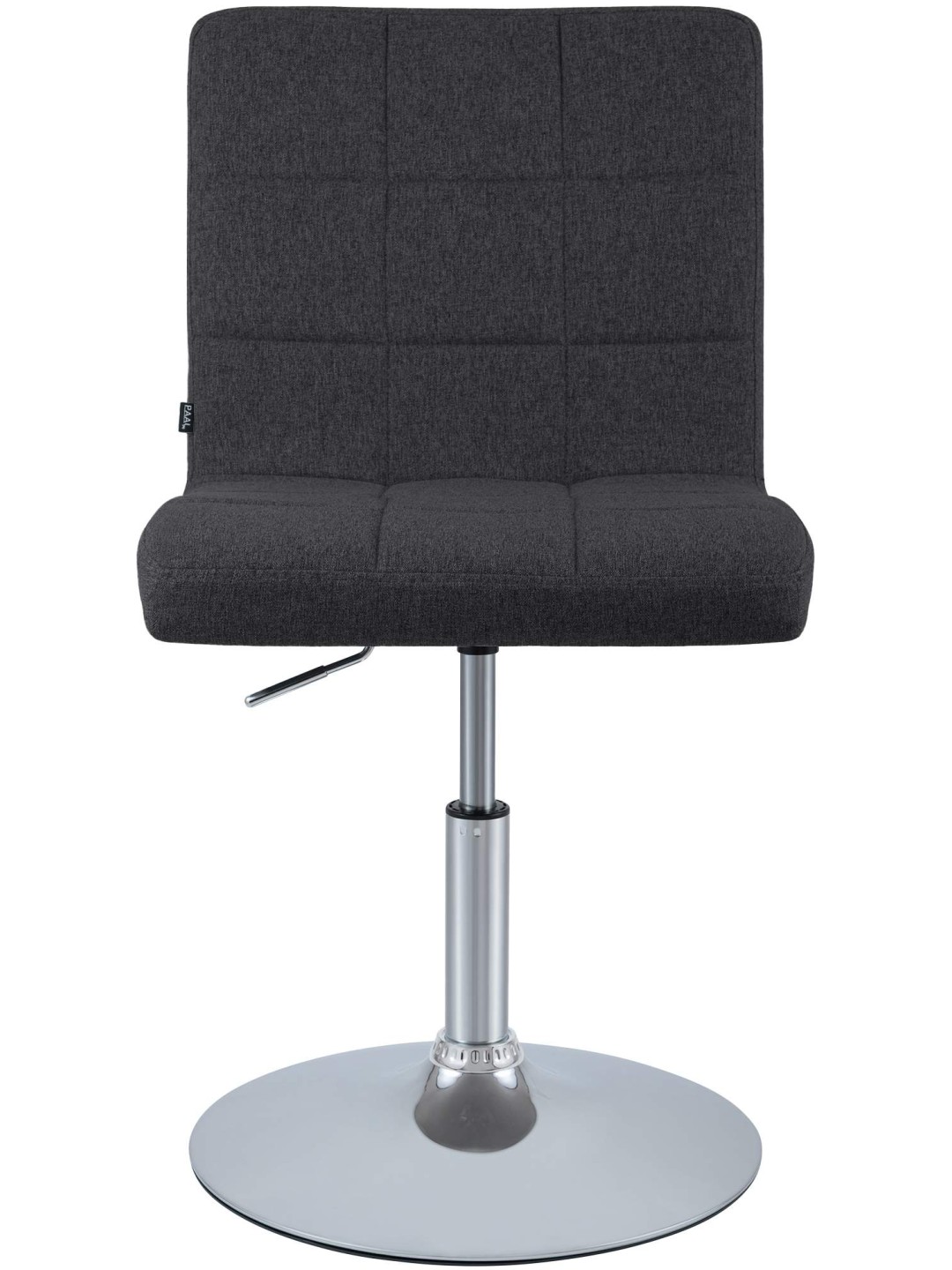 Chaise Ricky en tissu, noir