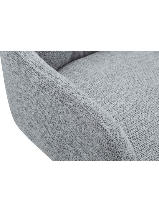 Lot de 2 chaises de salle à manger tissu Pickett, gris Lot de 2 chaises de salle à manger tissu Pickett, gris