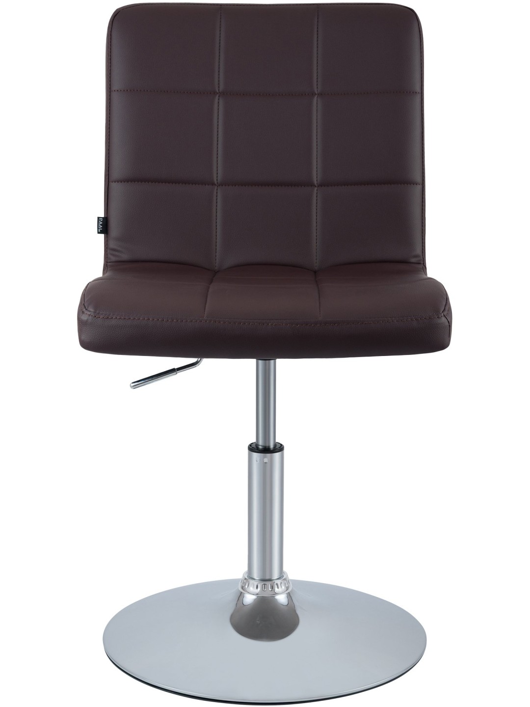 Chaise Ricky simili cuir, brun