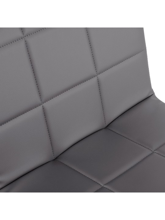 Chaise Ricky simili cuir, gris Chaise Ricky simili cuir, gris