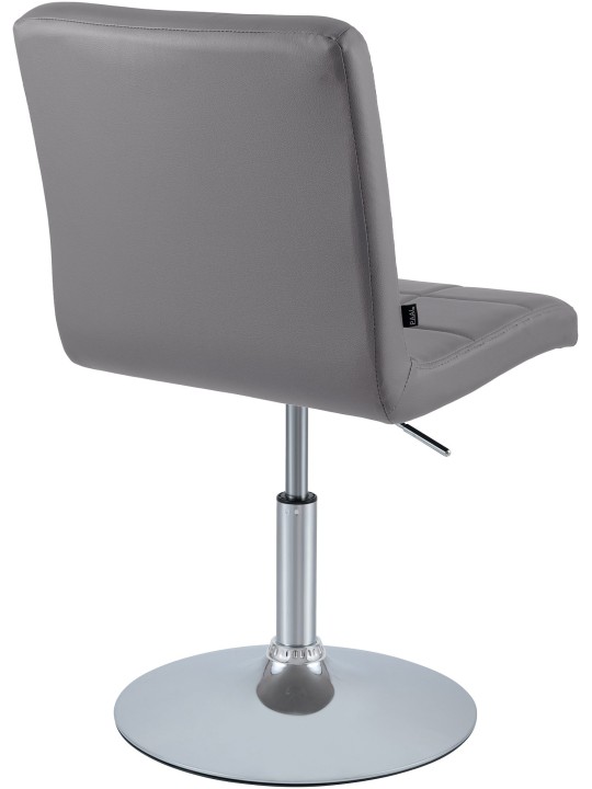 Chaise Ricky simili cuir, gris Chaise Ricky simili cuir, gris