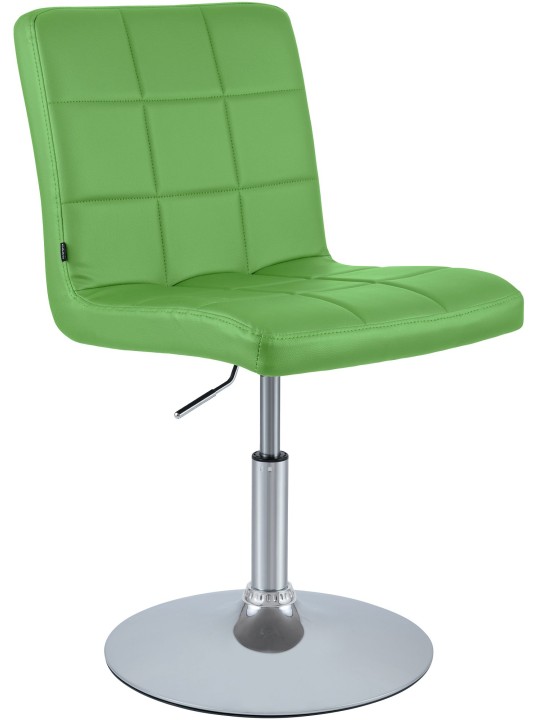 Chaise Ricky simili cuir, vert