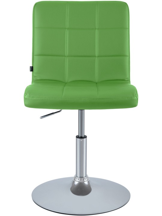Chaise Ricky simili cuir, vert