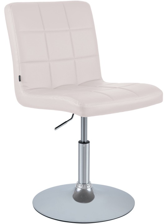 Chaise Ricky simili cuir, blanc Chaise Ricky simili cuir, blanc