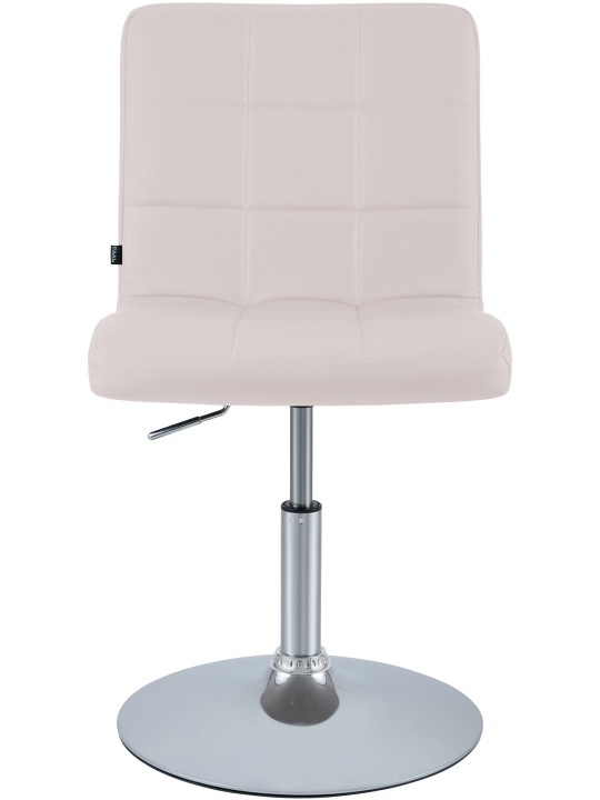 Chaise Ricky simili cuir, blanc Chaise Ricky simili cuir, blanc