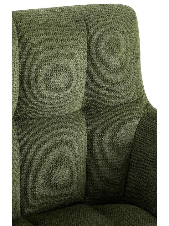 Chaise de salle à manger Jonah tissu, vert Chaise de salle à manger Jonah tissu, vert