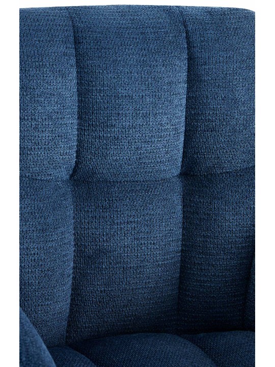 Chaise de salle à manger Jonah tissu, bleu foncé Chaise de salle à manger Jonah tissu, bleu foncé