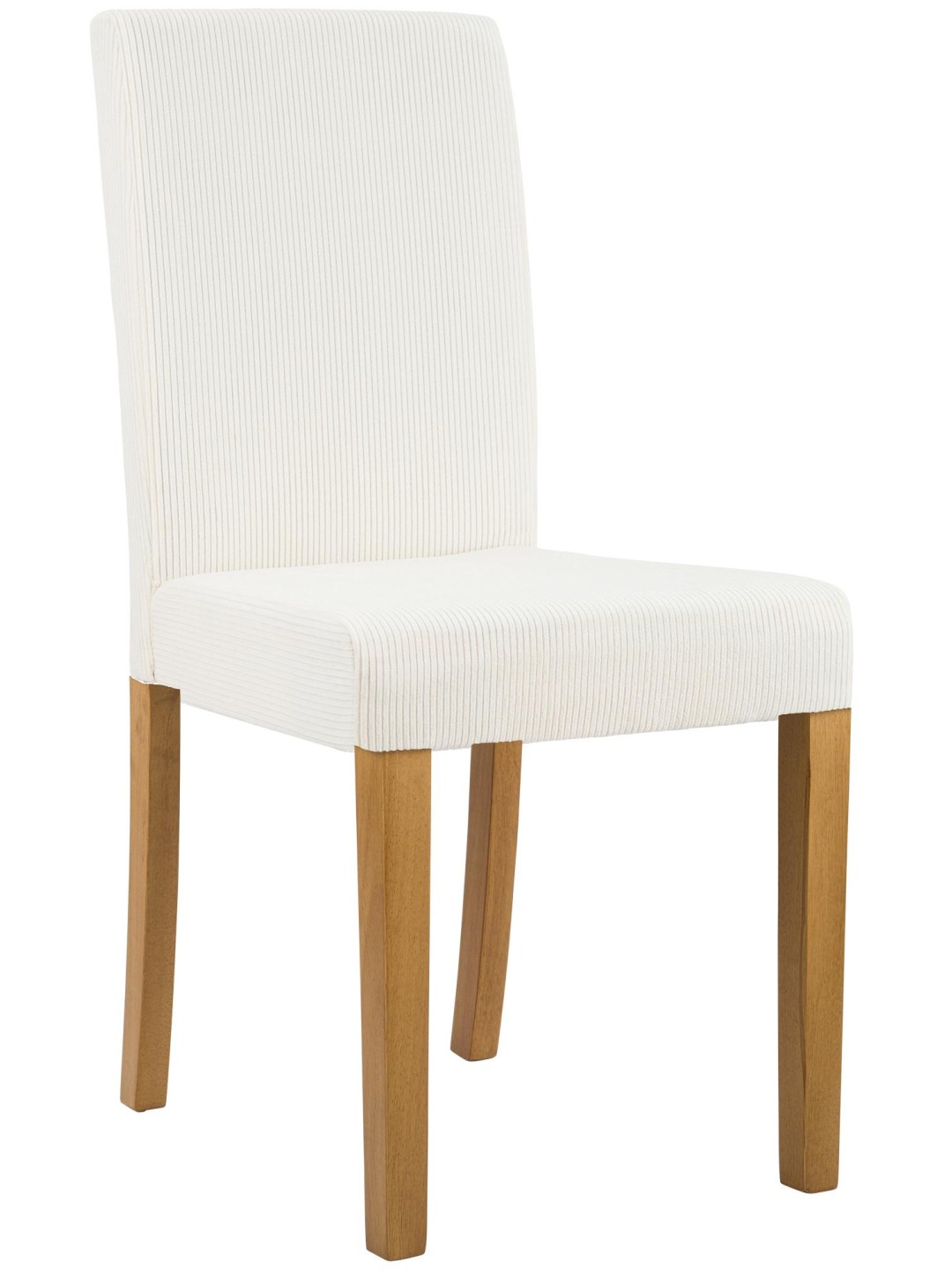 Chaise de salle à manger Ina Cord antique clair, crème