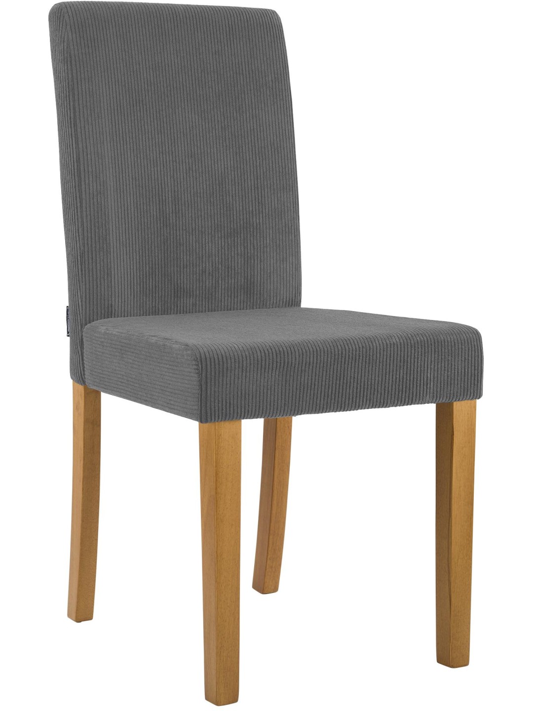 Chaise de salle à manger Ina Cord antique clair, gris