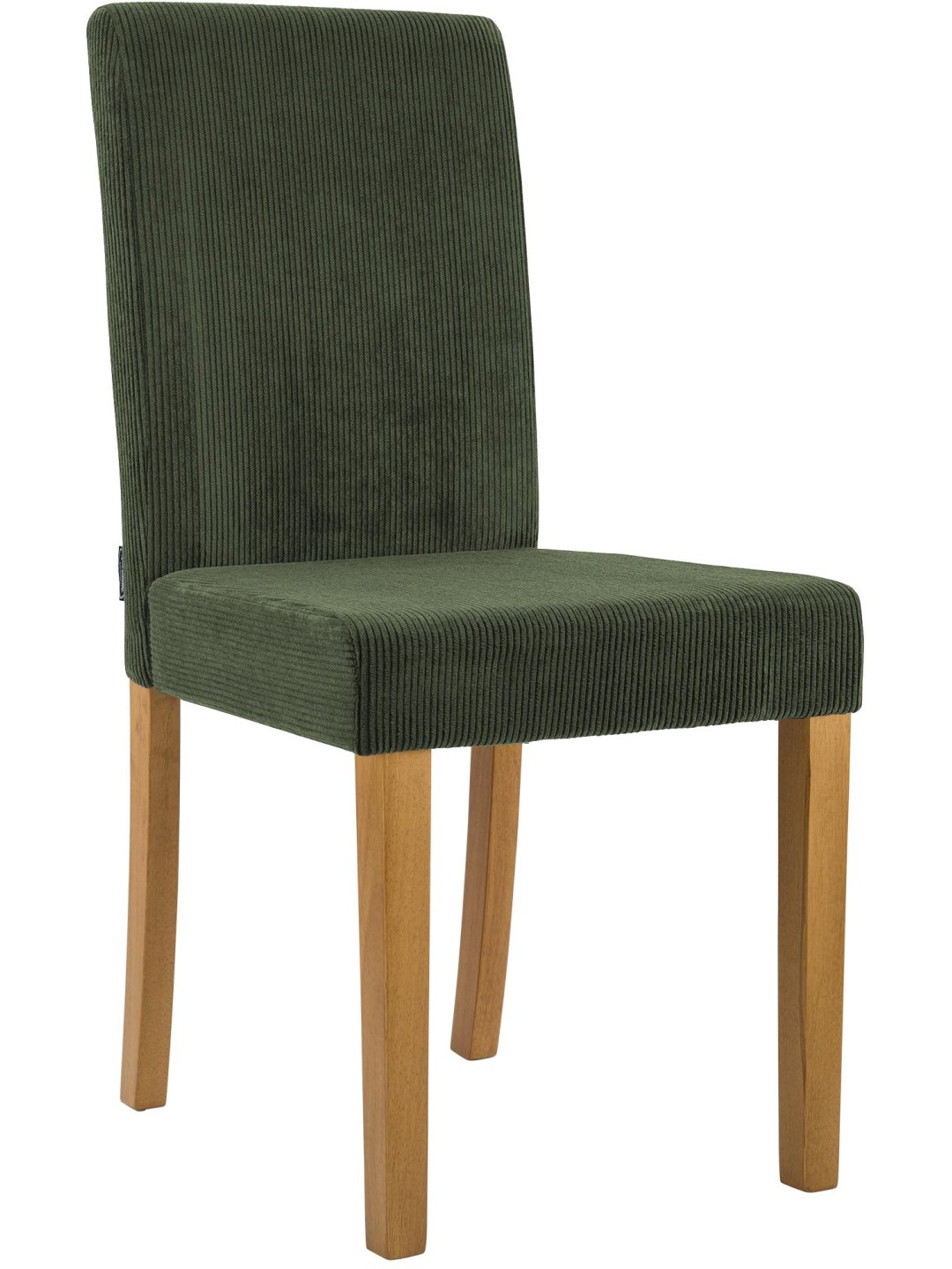 Chaise de salle à manger Ina Cord antique clair, vert