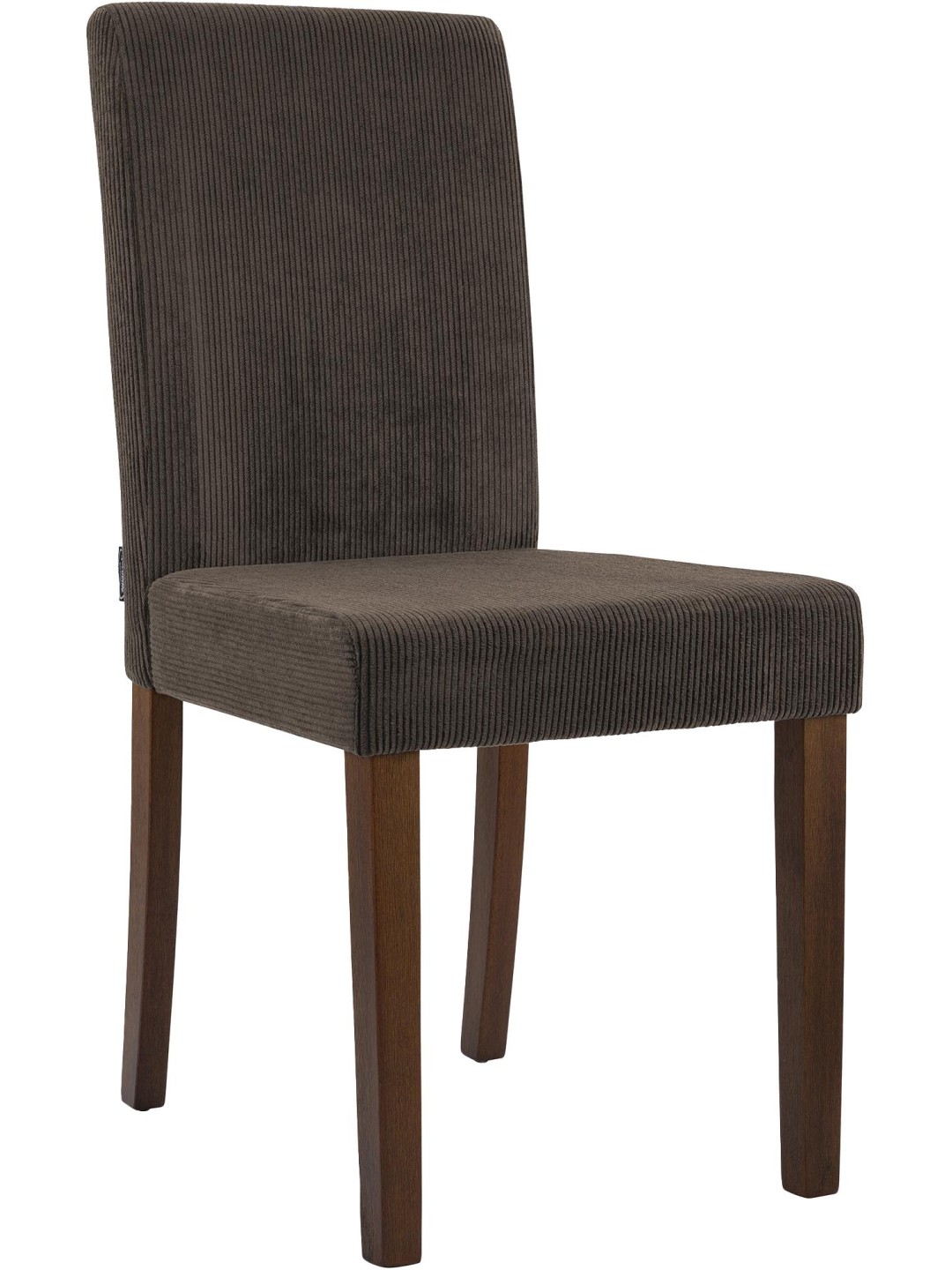 Chaise de salle à manger Ina Cord antique foncé, brun