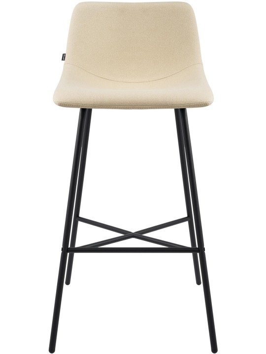 Tabouret de bar Altona tissu, crème Tabouret de bar Altona tissu, crème