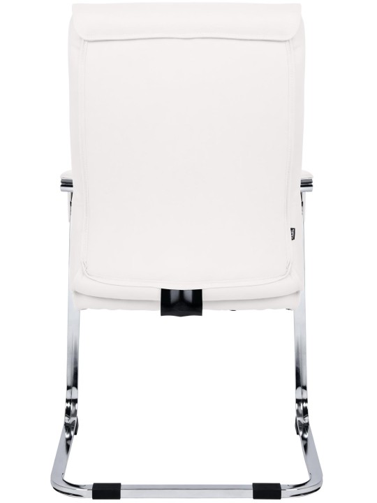 Chaise visiteur Hobart, blanc