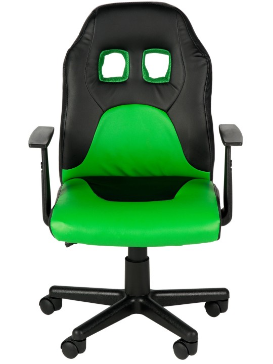 Chaise de bureau pour enfants Fun, noir/vert Chaise de bureau pour enfants Fun, noir/vert
