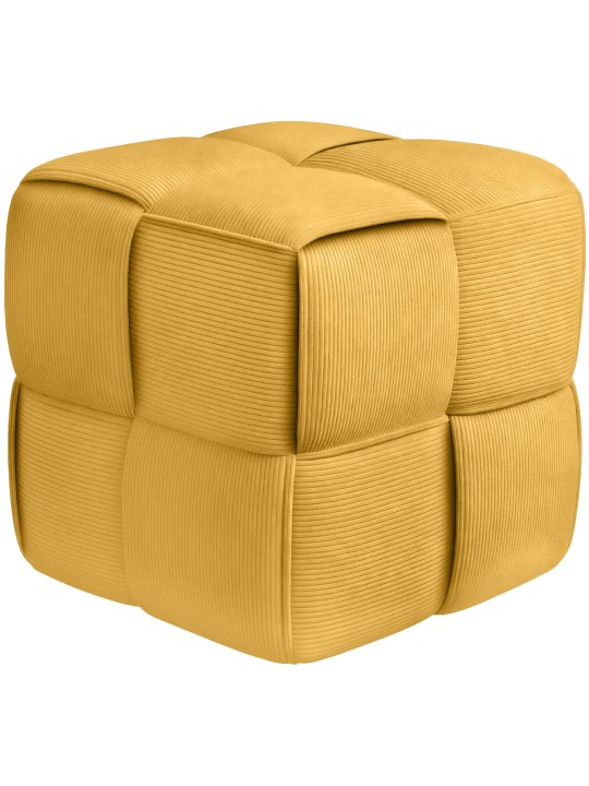 Tabouret Forinta Cord, jaune Tabouret Forinta Cord, jaune