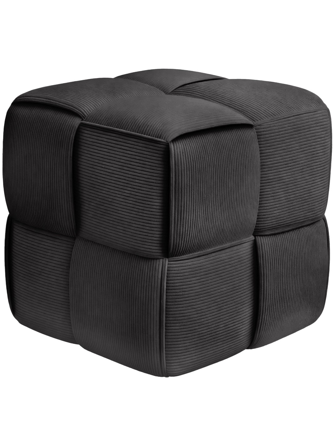 Tabouret Forinta Cord, gris foncé