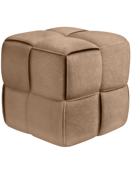 Tabouret Forinta Cord, taupe Tabouret Forinta Cord, taupe