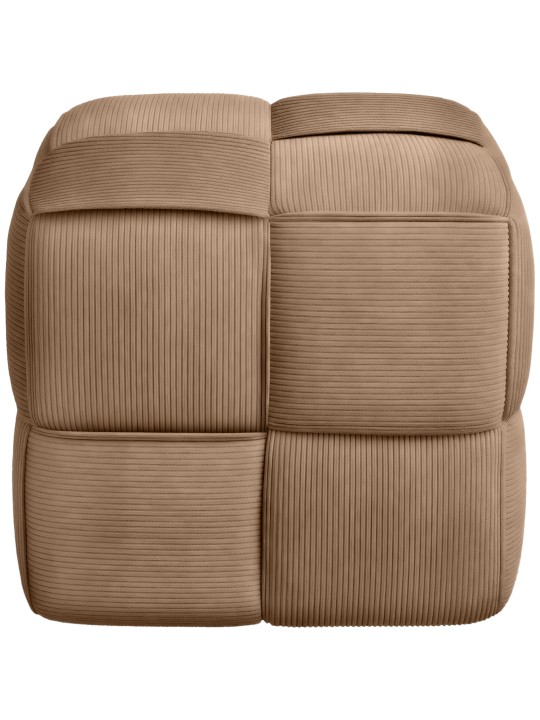 Tabouret Forinta Cord, taupe Tabouret Forinta Cord, taupe