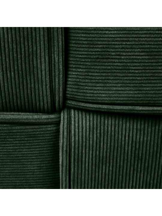 Tabouret Forinta Cord, vert foncé